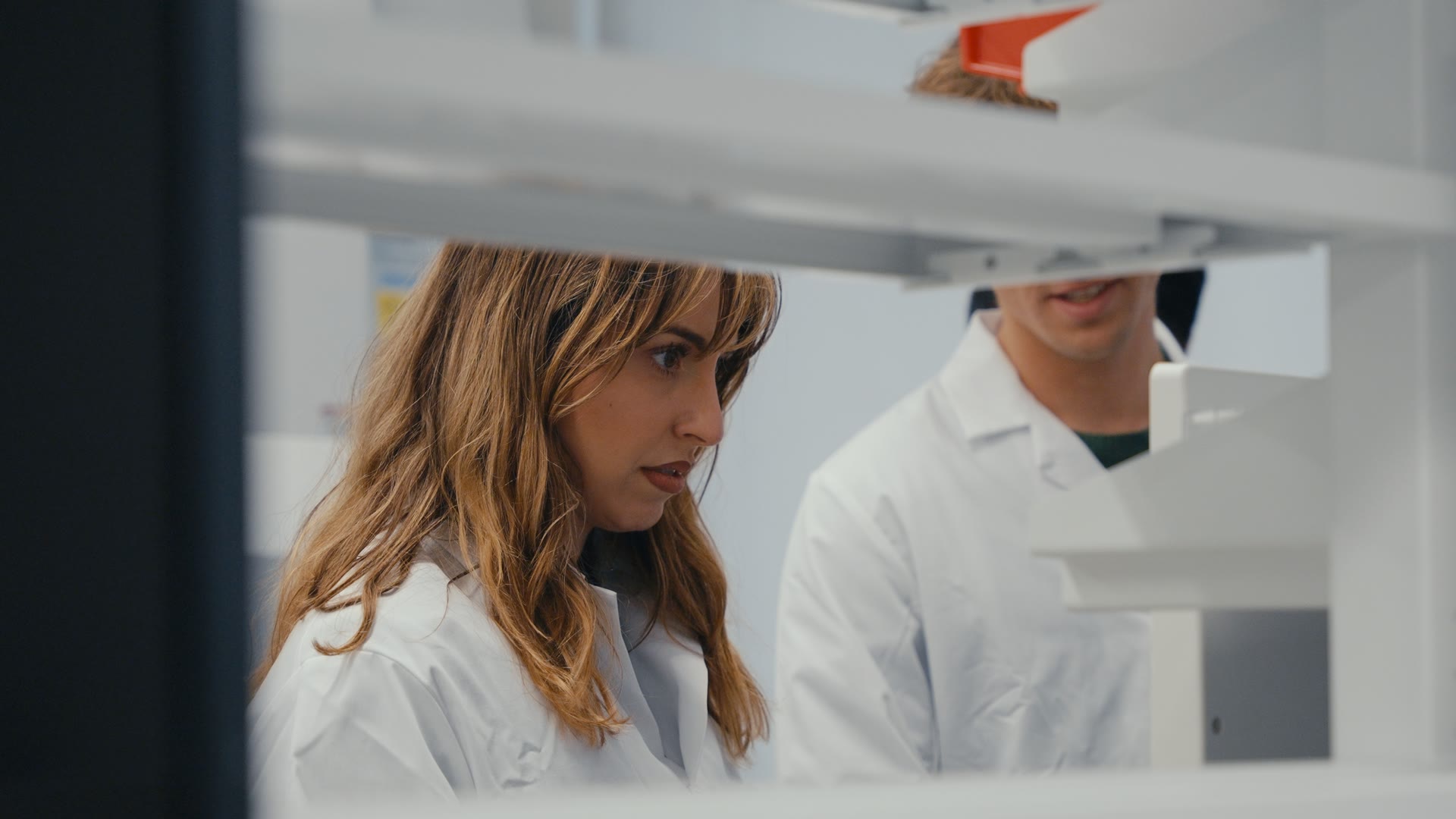 Klona scientists reviewing results in the lab